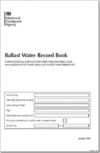 MCA Ballast Water Record Log Book