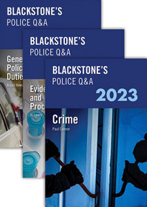 Blackstone's Police Q&A Three Volume Set 2023