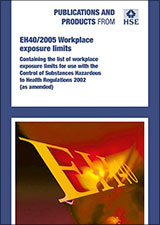 EH40/2005 Workplace Exposure Limits