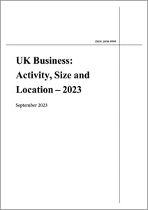 UK Business: Activity, Size and Location