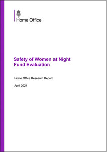Safety of Women at Night Fund Evaluation