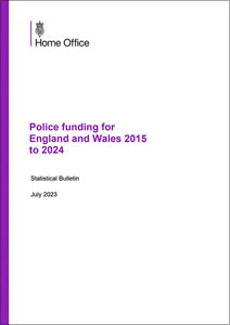 Police funding for England and Wales 2015 to 2022
