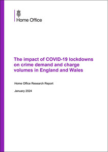 The impact of COVID-19 lockdowns on crime demand and charge volumes in England and Wales