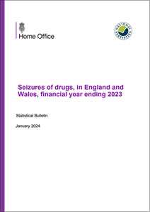 Seizures of drugs, in England and Wales, financial year ending 2023
