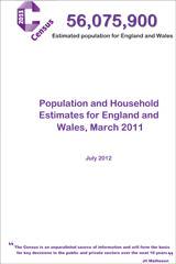 Census 2011: Population and Household Estimates for England and Wales, March 2011