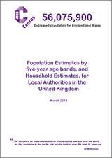 Census 2011: Population Estimates by five-year age bands, and Household Estimates, for Local Authorities in the United Kingdom
