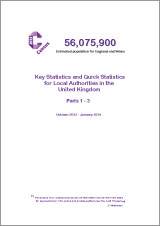 Key Statistics and Quick Statistics for Local Authorities in the United Kingdom