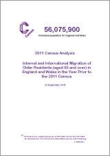 2011 Census Analysis: Internal and International Migration of Older Residents (aged 65 and over) in England and Wales in the Year Prior to the 2011 Census