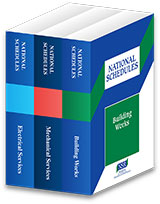 National Schedules: Box Set 1 - Building, Mechanical & Electrical Schedules 2023/2024