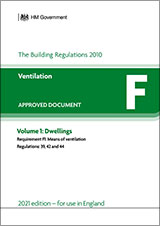 Approved Document F: Ventilation - Volume 1: Dwellings