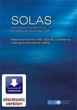 SOLAS - Bulk Carrier Safety, 1999 e-book (PDF Download)