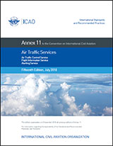 ICAO Annex 11 - Air Traffic Services 15th Edition
