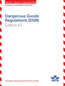 IATA Dangerous Goods Regulations (DGR) 67th Edition 2026 (Spiral Bound)